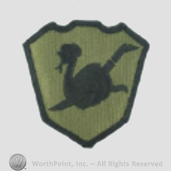 US Army Shoulder Sleeve Insignia: 158th Maneuver Enhancement Brigade.