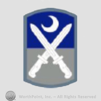 US Army Shoulder Sleeve Insignia: 218th Maneuver Enhancement Brigade.