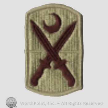 US Army Shoulder Sleeve Insignia: 218th Maneuver Enhancement Brigade.