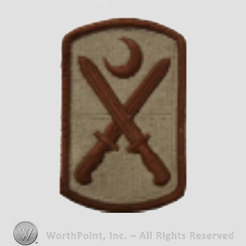 US Army Shoulder Sleeve Insignia: 218th Maneuver Enhancement Brigade.