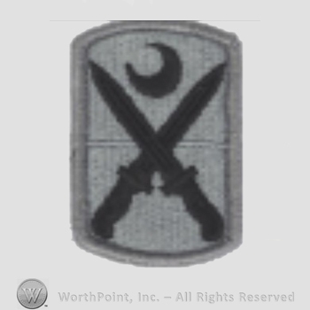 US Army Shoulder Sleeve Insignia: 218th Maneuver Enhancement Brigade.