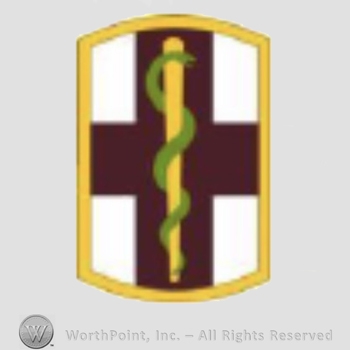 US Army Shoulder Sleeve Insignia: 1st Medical Brigade.