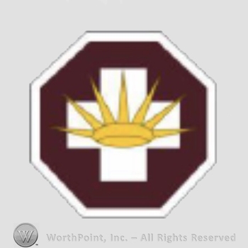 US Army Shoulder Sleeve Insignia: 8th Medical Brigade.