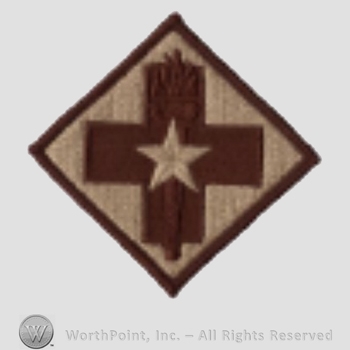 US Army Shoulder Sleeve Insignia: 32nd Medical Brigade.