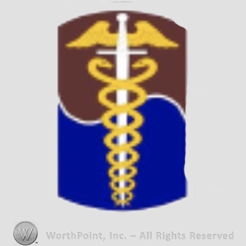 US Army Shoulder Sleeve Insignia: 65th Medical Brigade.