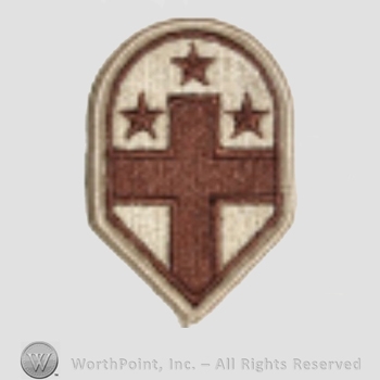 US Army Shoulder Sleeve Insignia: 332nd Medical Brigade.