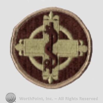 US Army Shoulder Sleeve Insignia: 338th Medical Brigade.