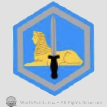 US Army Shoulder Sleeve Insignia: 66th Military Intelligence Group.