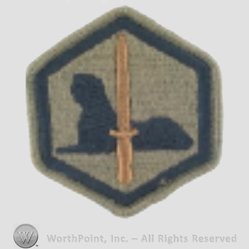 US Army Shoulder Sleeve Insignia: 66th Military Intelligence Group.