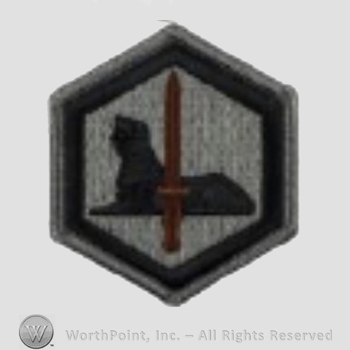 US Army Shoulder Sleeve Insignia: 66th Military Intelligence Group.