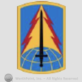 US Army Shoulder Sleeve Insignia: 116th Military Intelligence Brigade.