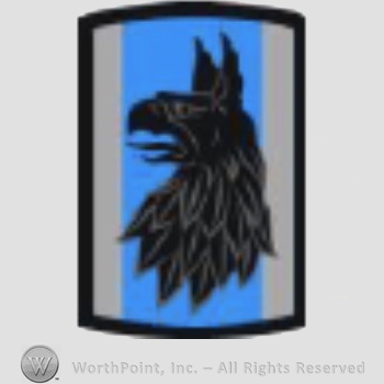 US Army Shoulder Sleeve Insignia: 470th Military Intelligence Brigade.