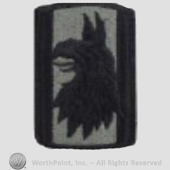 US Army Shoulder Sleeve Insignia: 470th Military Intelligence Brigade.
