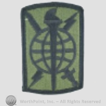 US Army Shoulder Sleeve Insignia: 500th Military Intelligence Brigade.