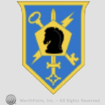 US Army Shoulder Sleeve Insignia: 505th Military Intelligence Brigade.