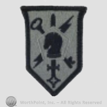 US Army Shoulder Sleeve Insignia: 505th Military Intelligence Brigade.
