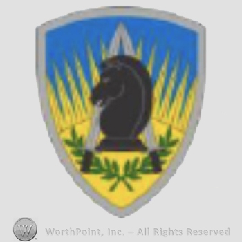 US Army Shoulder Sleeve Insignia: 50th Military Intelligence Group.