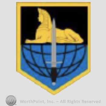 US Army Shoulder Sleeve Insignia: 902nd Military Intelligence Group.