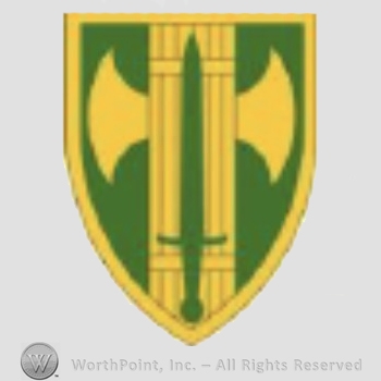 US Army Shoulder Sleeve Insignia: 18th Military Police Brigade.