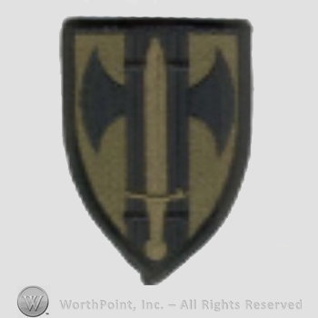 US Army Shoulder Sleeve Insignia: 18th Military Police Brigade.