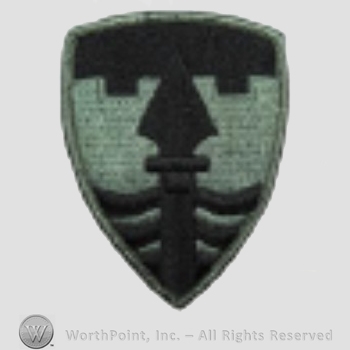 US Army Shoulder Sleeve Insignia: 43rd Military Police Brigade.