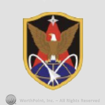 US Army Shoulder Sleeve Insignia: 1st Space Brigade.