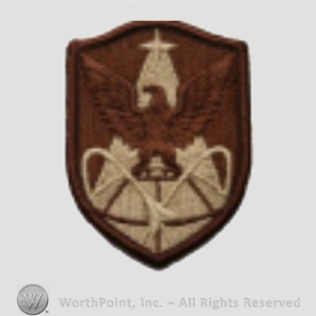 US Army Shoulder Sleeve Insignia: 1st Space Brigade.