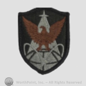 US Army Shoulder Sleeve Insignia: 1st Space Brigade.