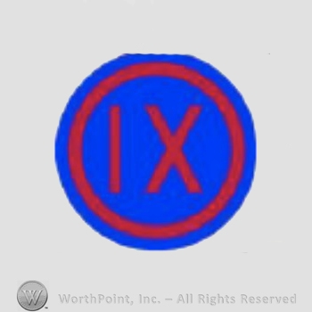 US Army Shoulder Sleeve Insignia: 9th Mission Support Command.
