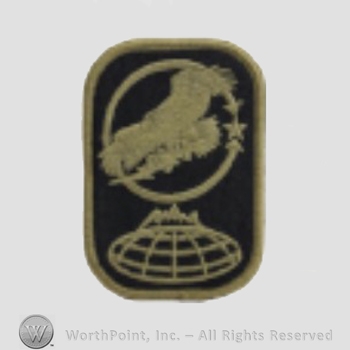 US Army Shoulder Sleeve Insignia: 100th Missile Defense Brigade.