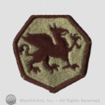 US Army Shoulder Sleeve Insignia: 108th Training Command.