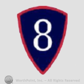 US Army Shoulder Sleeve Insignia: 8th Personnel Command.