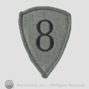 US Army Shoulder Sleeve Insignia: 8th Personnel Command.