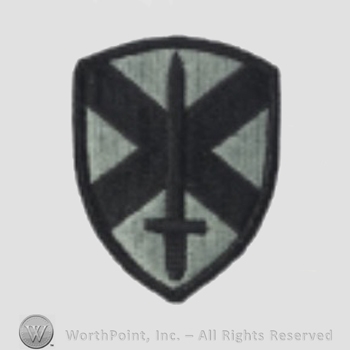 US Army Shoulder Sleeve Insignia: 10th Personnel Command.