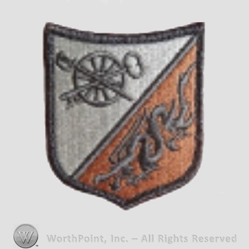 US Army Shoulder Sleeve Insignia: 23rd Quartermaster Brigade.