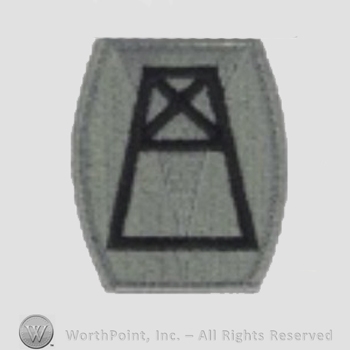 US Army Shoulder Sleeve Insignia: 156th Quartermaster Command.