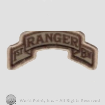 US Army Shoulder Sleeve Insignia: 75th Ranger Regiment.