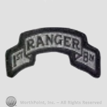 US Army Shoulder Sleeve Insignia: 75th Ranger Regiment.