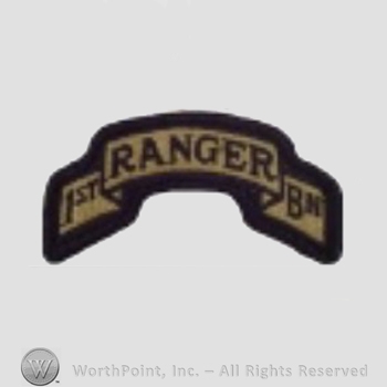 US Army Shoulder Sleeve Insignia: 75th Ranger Regiment.