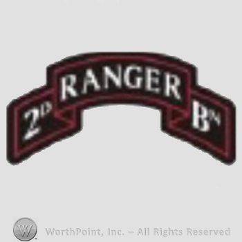 US Army Shoulder Sleeve Insignia: 75th Ranger Regiment.