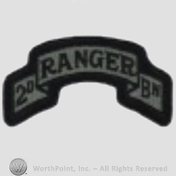 US Army Shoulder Sleeve Insignia: 75th Ranger Regiment.
