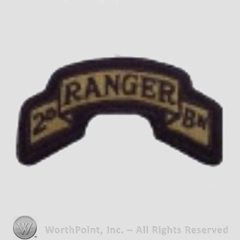 US Army Shoulder Sleeve Insignia: 75th Ranger Regiment.