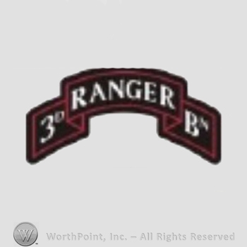 US Army Shoulder Sleeve Insignia: 75th Ranger Regiment.