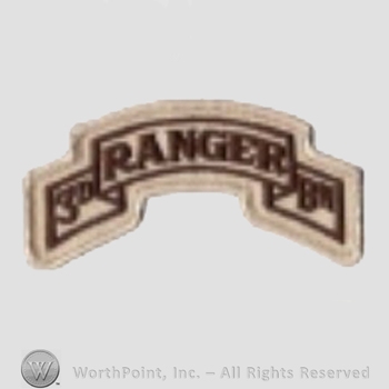 US Army Shoulder Sleeve Insignia: 75th Ranger Regiment.