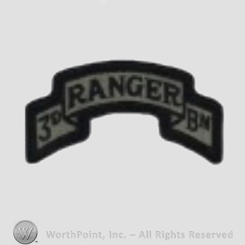 US Army Shoulder Sleeve Insignia: 75th Ranger Regiment.