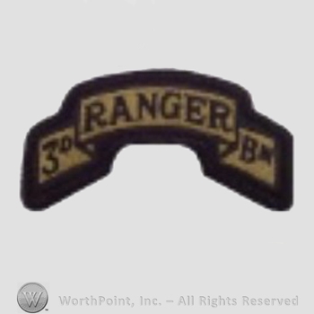 US Army Shoulder Sleeve Insignia: 75th Ranger Regiment.