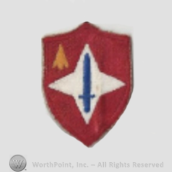 US Army Shoulder Sleeve Insignia: 4th Regimental Combat Team.