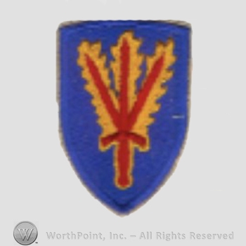 US Army Shoulder Sleeve Insignia: 166th Regimental Combat Team.