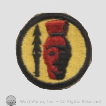 US Army Shoulder Sleeve Insignia: 296th Regimental Combat Team.