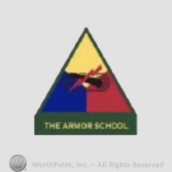 US Army Shoulder Sleeve Insignia: Armor School.
